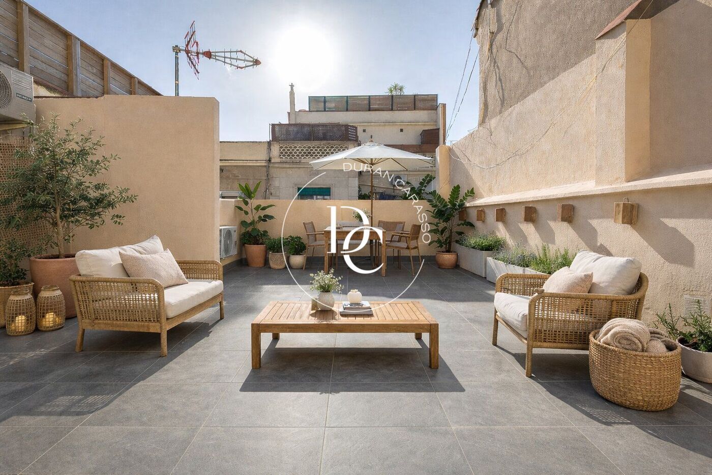 Terraza de Casa o chalet en venta en  Barcelona Capital con Aire acondicionado, Calefacción y Terraza