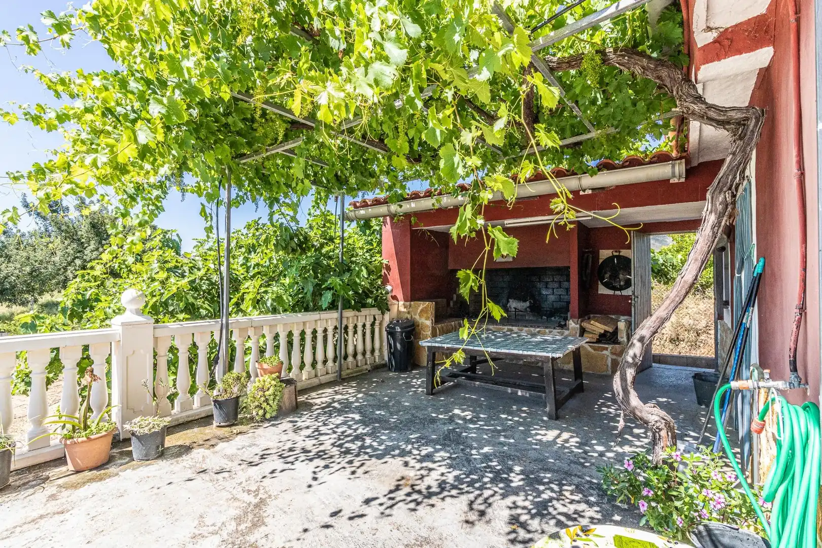 Terrasse von Haus oder Chalet zum Verkauf in Carlet mit Privatgarten, Terrasse und Schwimmbad