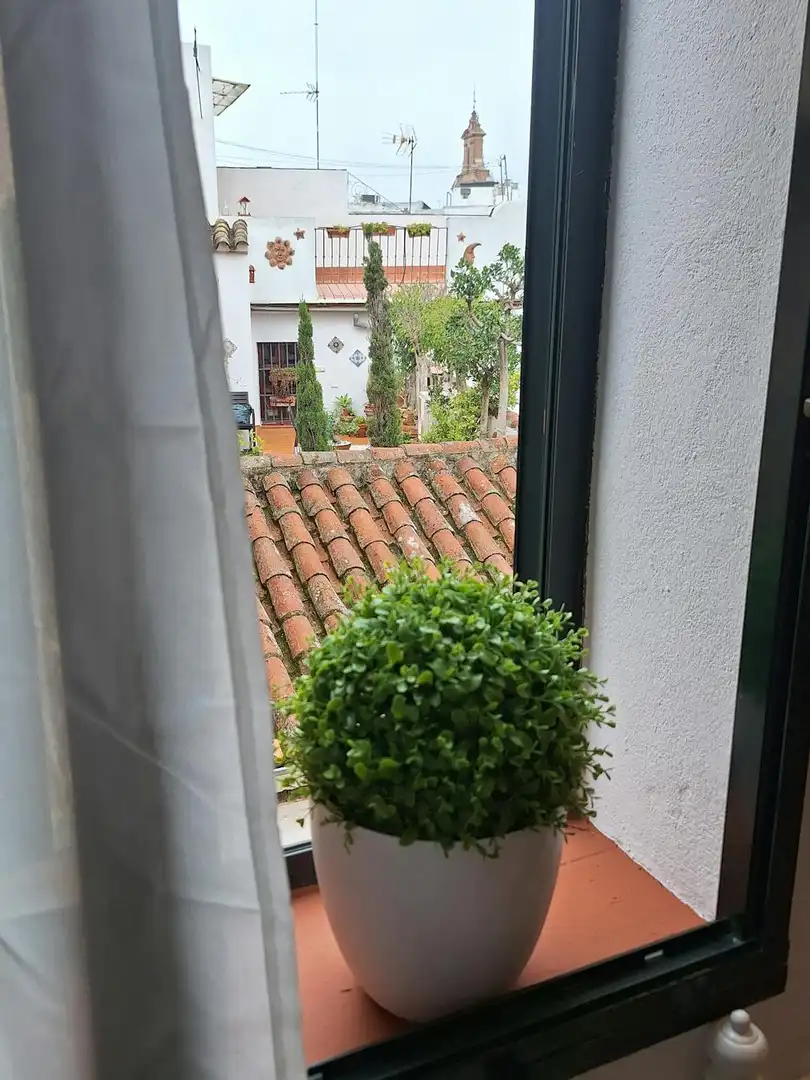Terrasse von Wohnung zur untervermieten in Sevilla mit Heizung, Möbliert und Waschmaschine