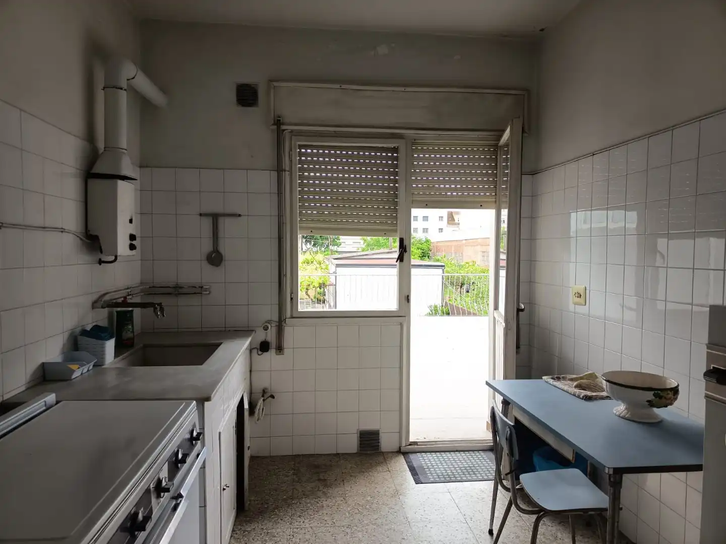 Kitchen of Flat for sale in Monforte de Lemos  with Heating, Parquet flooring and Terrace