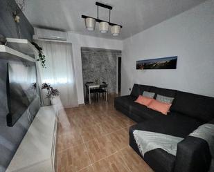 Living room of Flat for sale in Málaga Capital  with Air Conditioner, Heating and Furnished