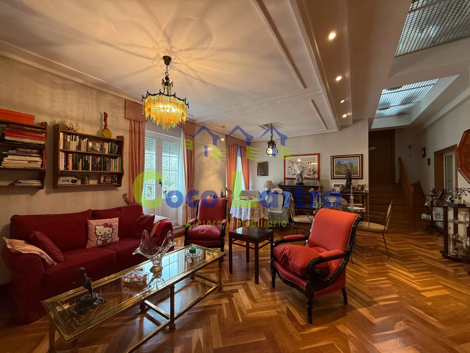 Living room of Single-family semi-detached for sale in Nava de Francia  with Heating, Private garden and Terrace