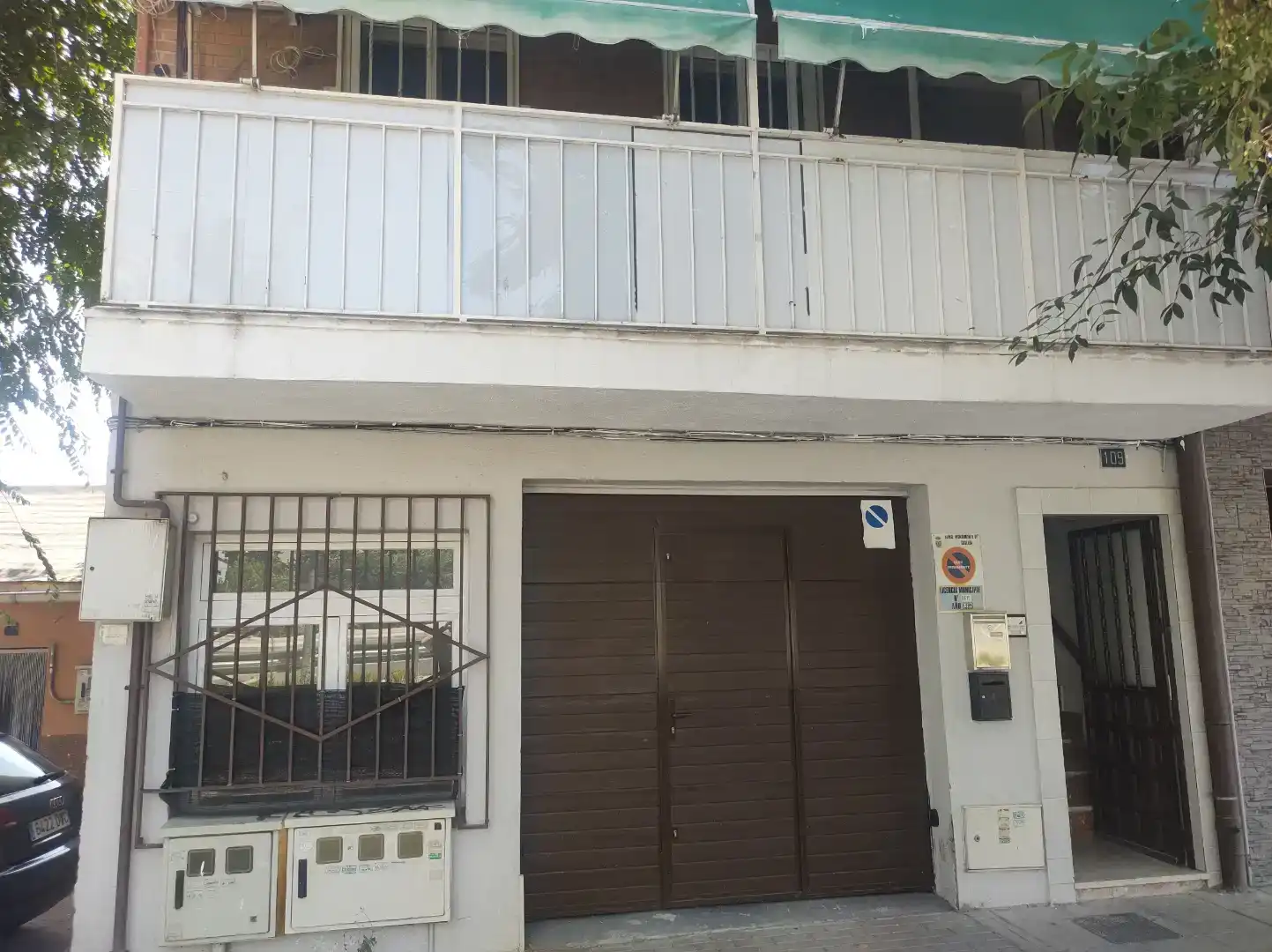 Exterior view of Flat for sale in Coslada  with Air Conditioner and Balcony