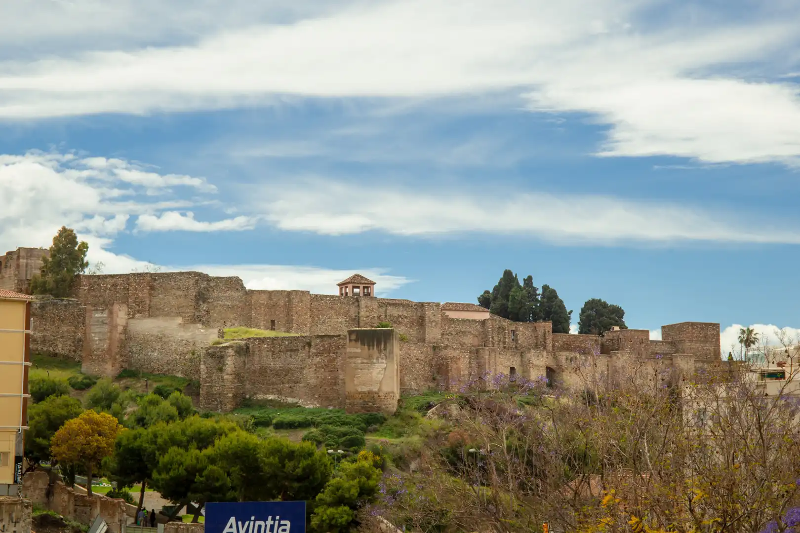 Vista exterior de Piso de alquiler en Málaga con Amueblado, Lavadora y Microondas