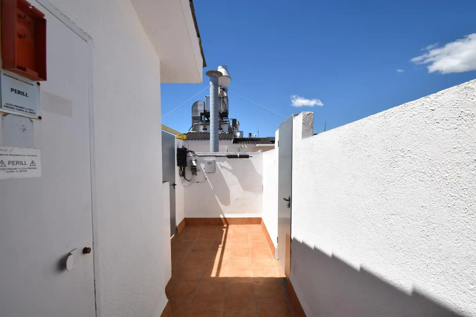 Terrace of Flat for sale in Vilanova i la Geltrú  with Heating, Terrace and Balcony