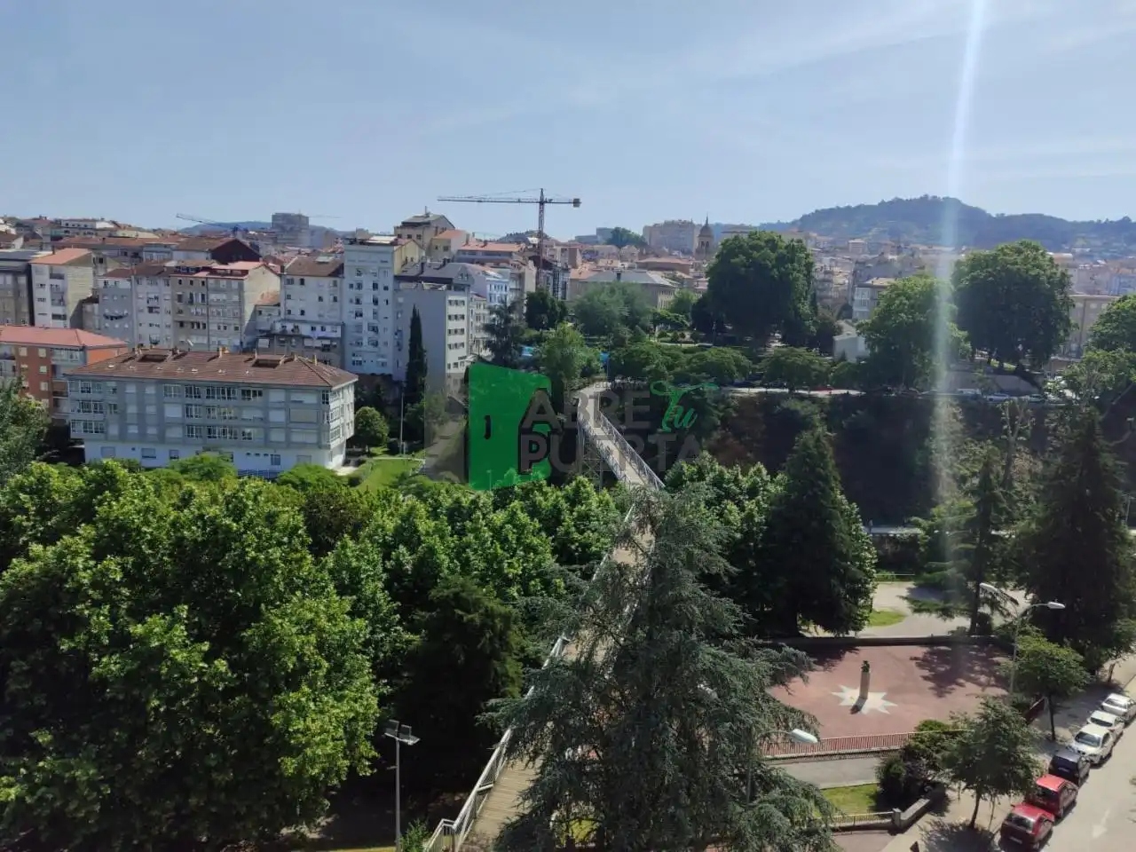 Exterior view of Duplexes for sale in Ourense Capital   with Heating, Parquet flooring and Storage room