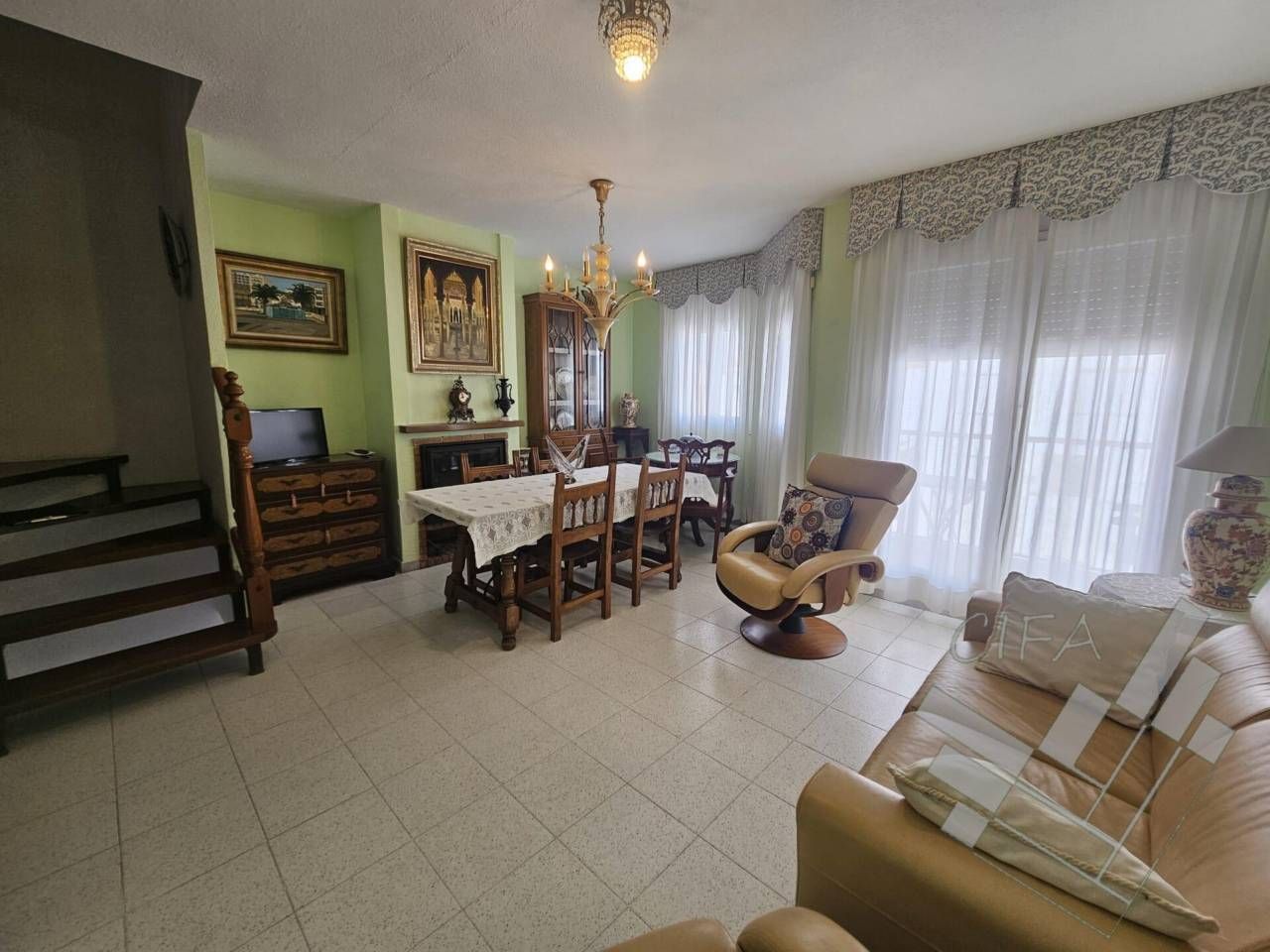 Living room of Single-family semi-detached for sale in Vinaròs  with Terrace