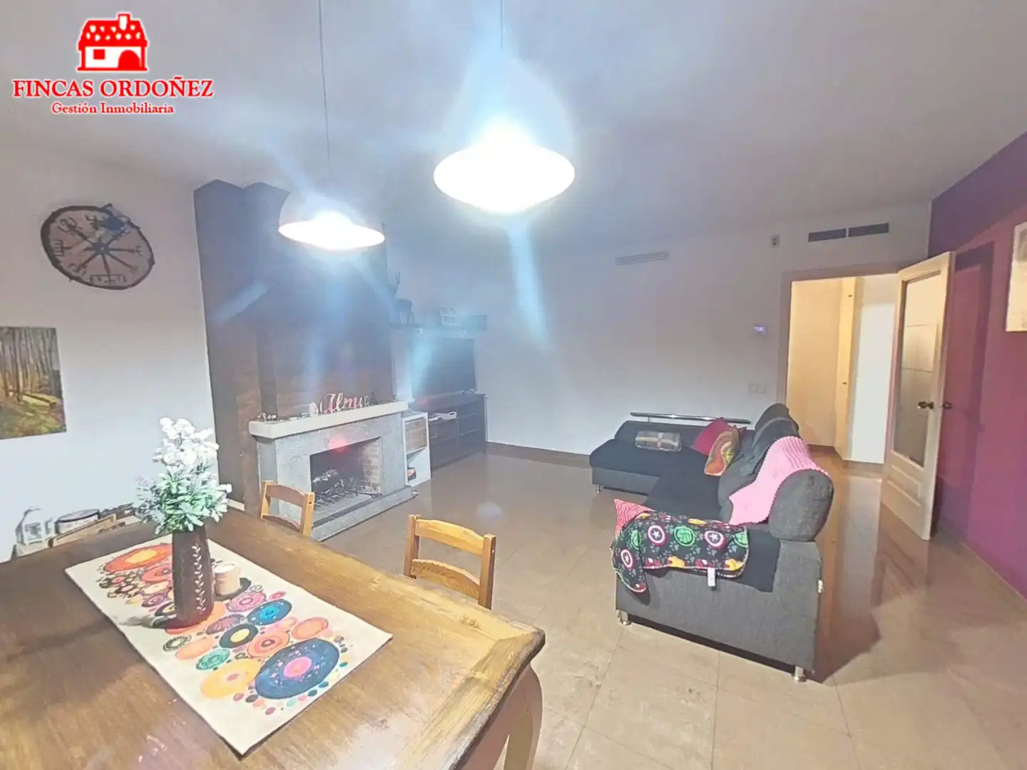 Sala de estar de Piso en venta en Martorell con Calefacción y Balcón