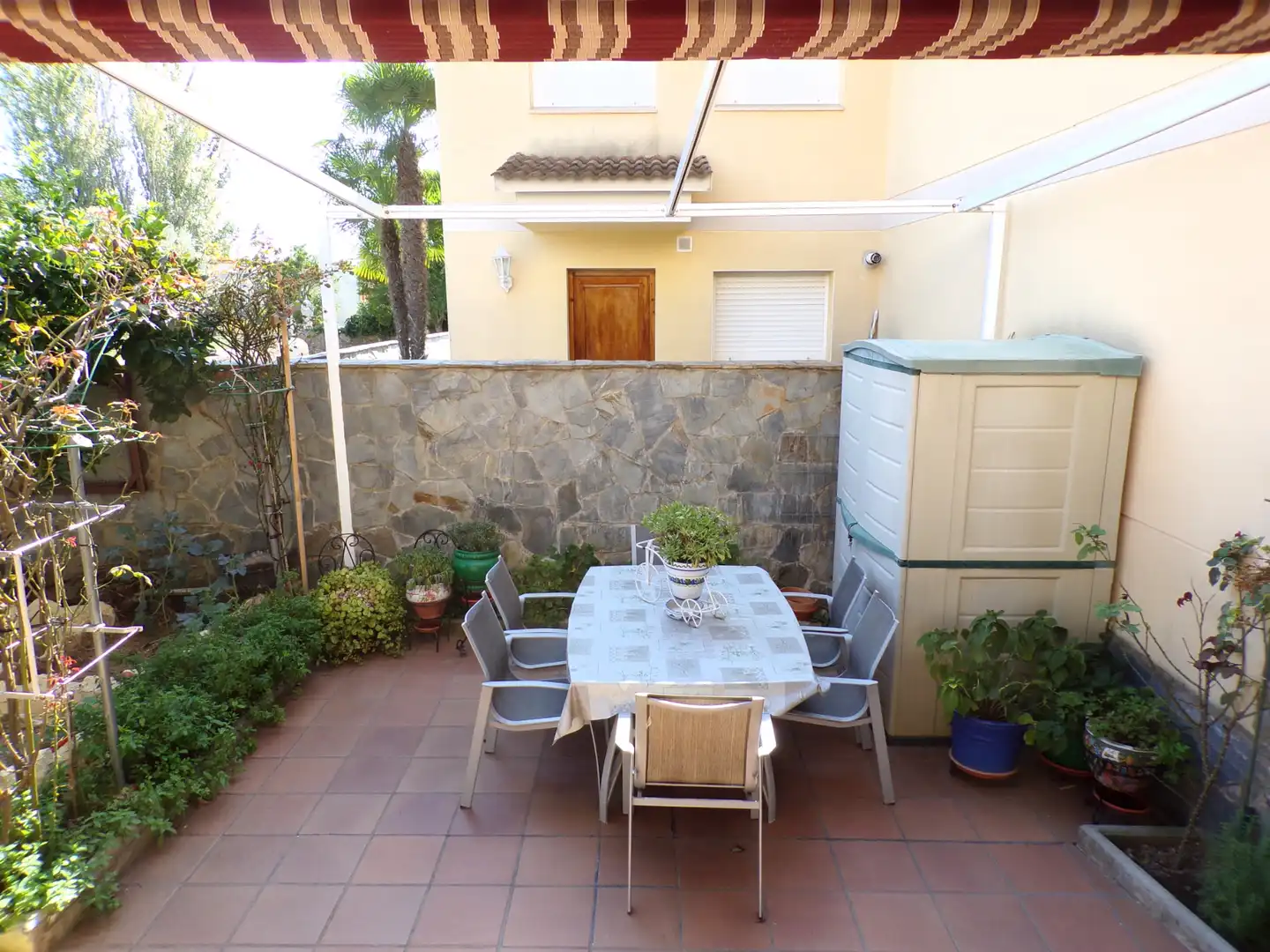 Garden of Houses for sale in Torredembarra  with Air Conditioner, Heating and Private garden