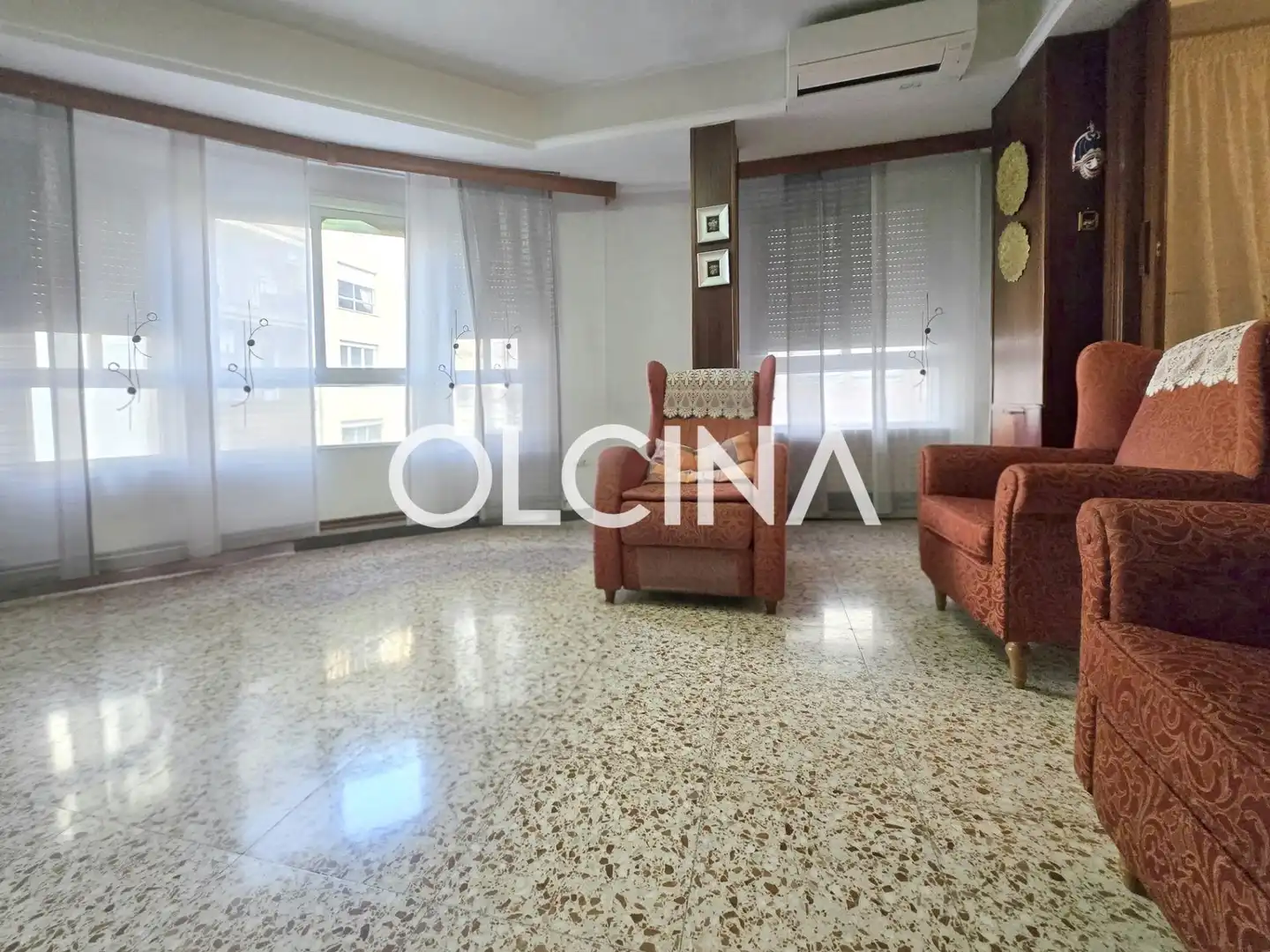 Sala de estar de Piso en venta en Alcoy / Alcoi con Aire acondicionado, Calefacción y Terraza