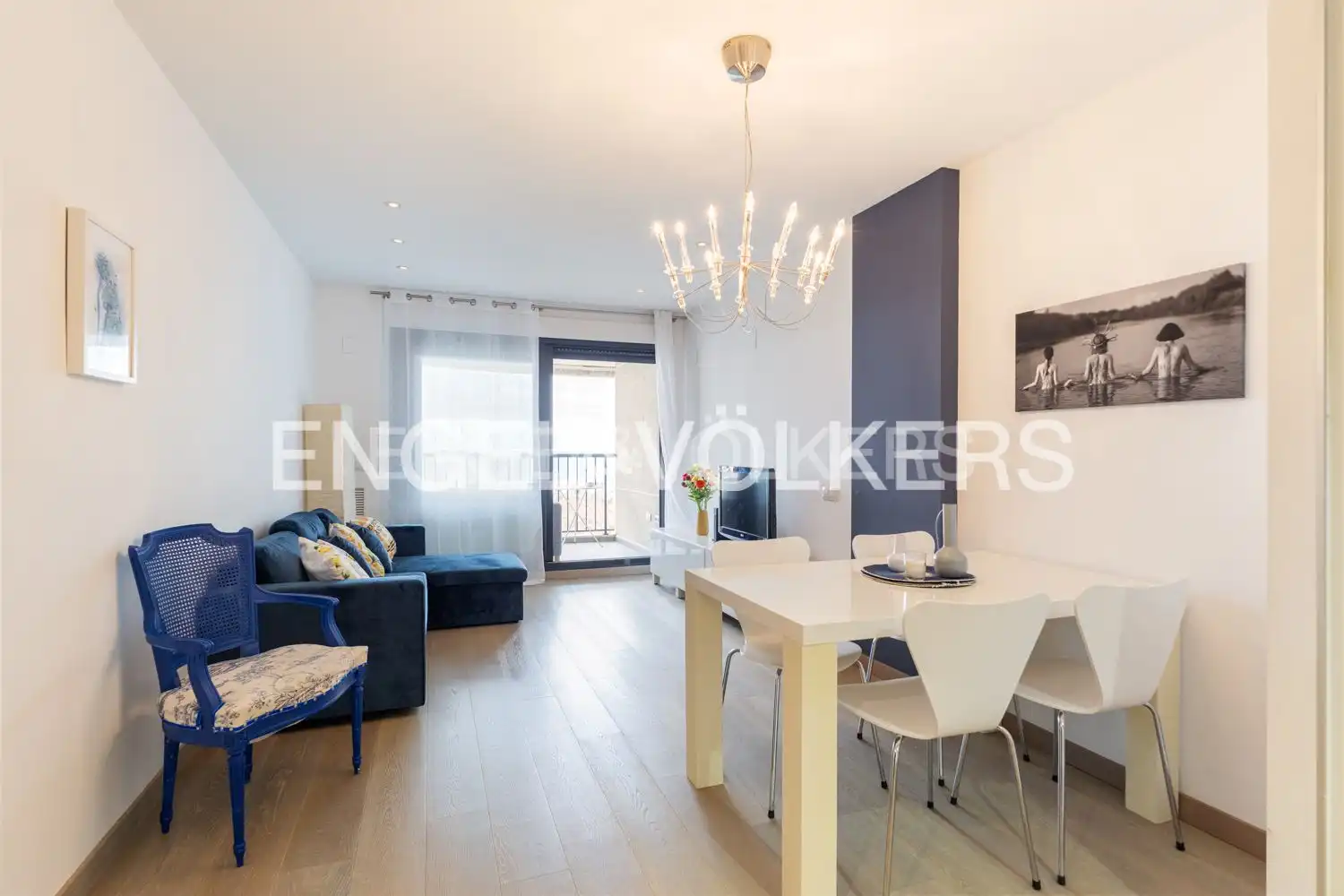 Living room of Flat for rent in Alboraya  with Air Conditioner, Heating and Private garden
