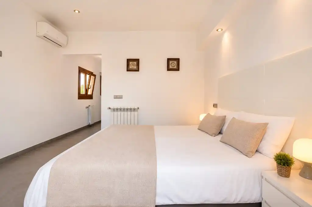 Schlafzimmer von Wohnungen zum Verkauf in Santa Margalida mit Klimaanlage, Heizung und Terrasse