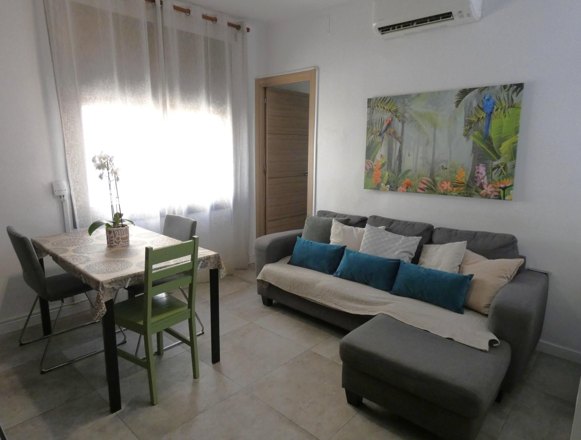 Living room of Flat for sale in Mataró  with Parquet flooring