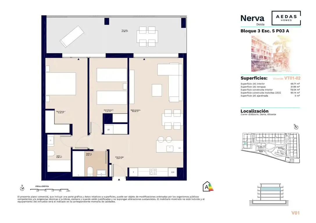 Flat for sale in Dénia  with Private garden, Storage room and Community pool