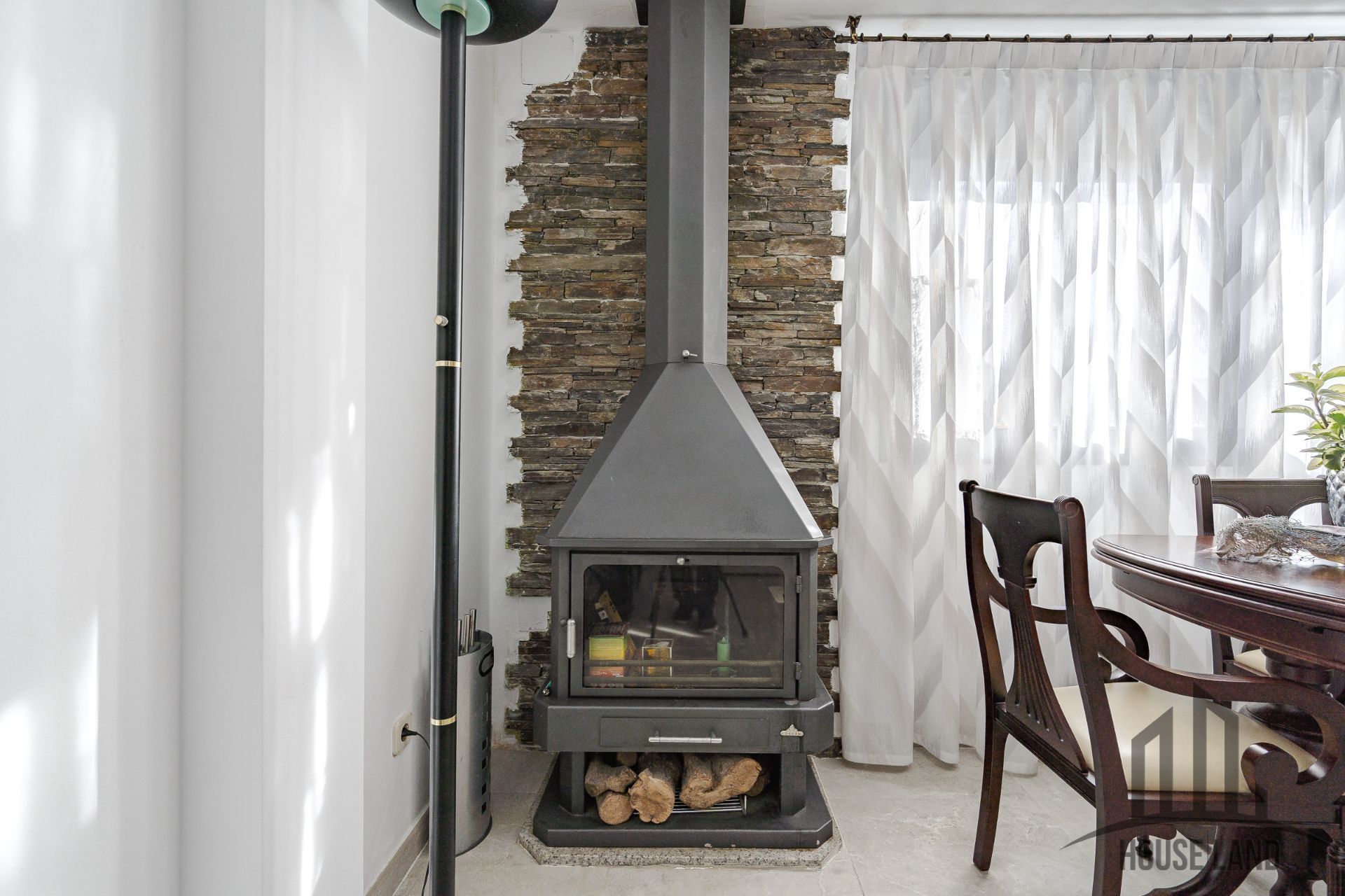 Living room of Single-family semi-detached for sale in Valdepiélagos  with Air Conditioner and Heating