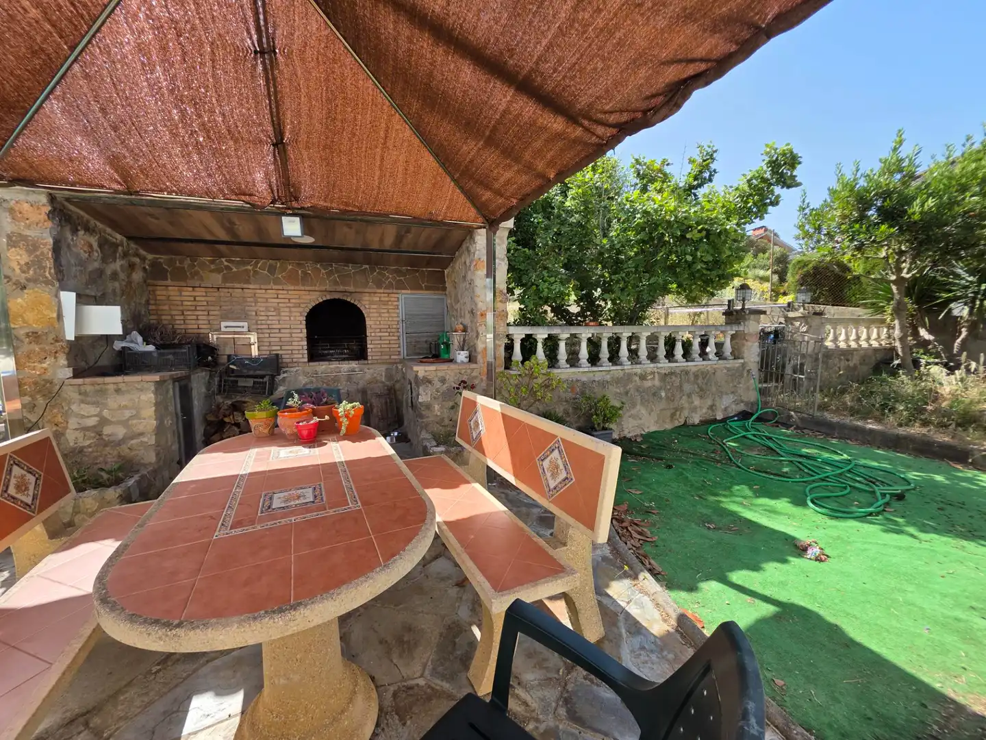 Terraza de Casa o chalet en venta en Vallirana con Aire acondicionado, Calefacción y Jardín privado