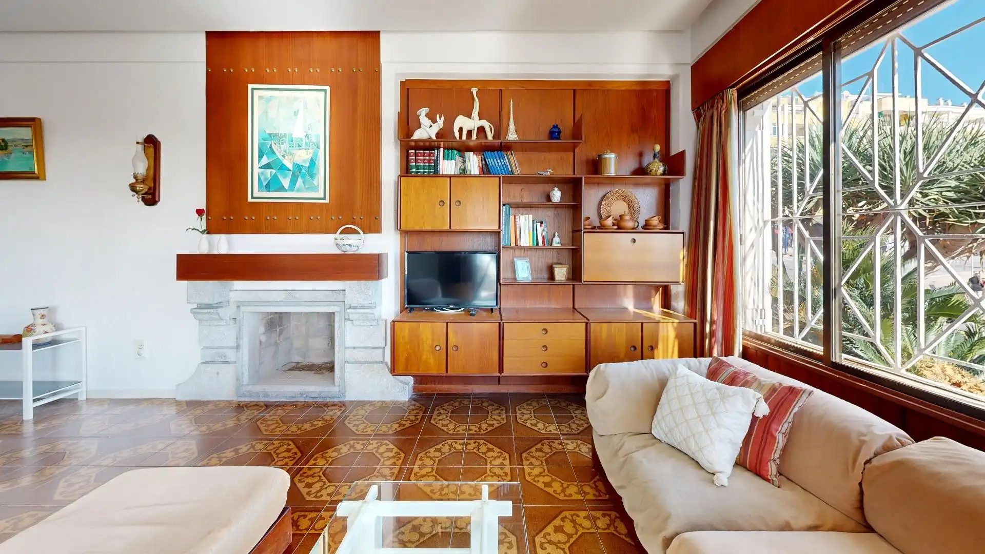 Living room of Houses for rent in Torrevieja  with Air Conditioner, Private garden and Terrace