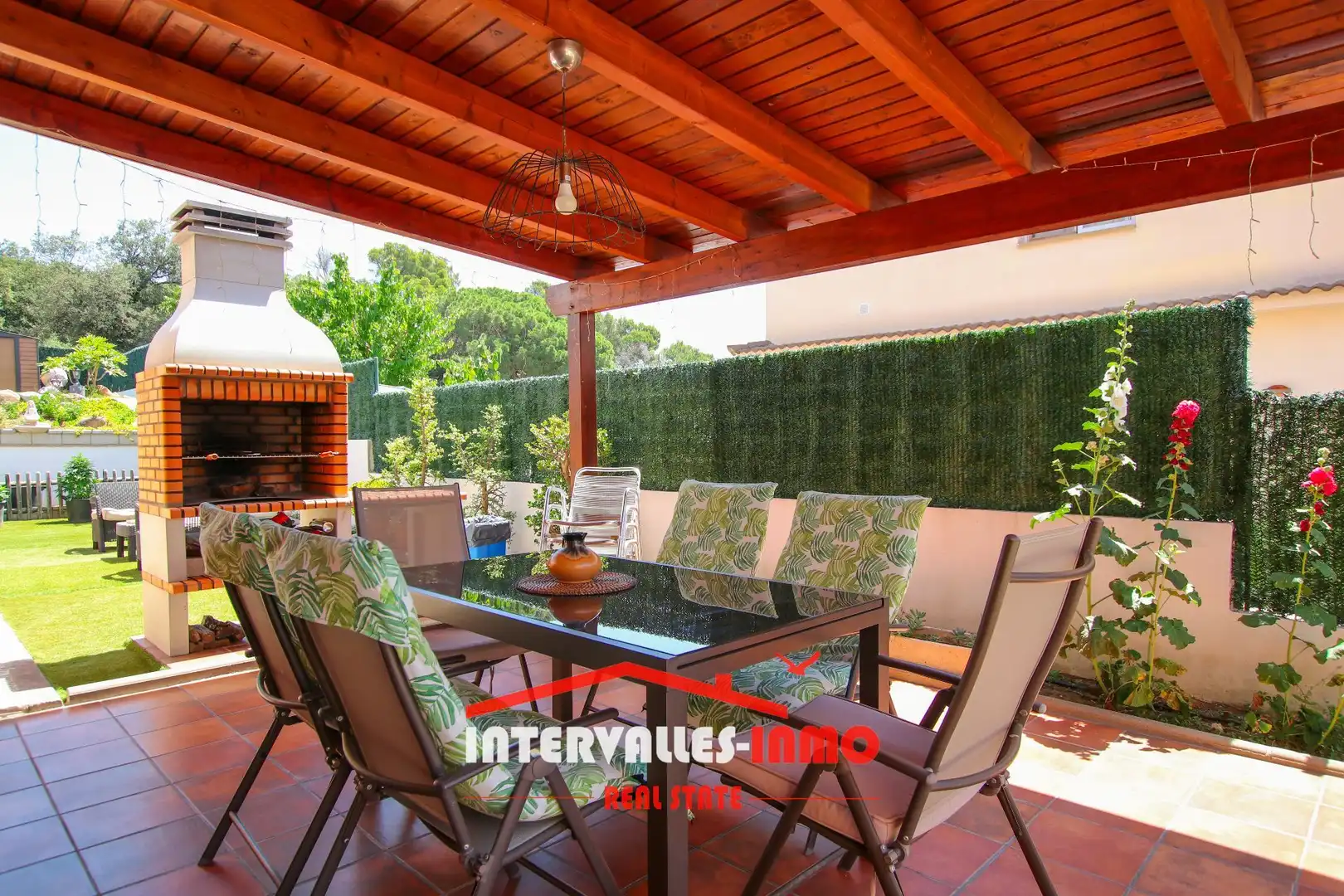 Terrace of Houses for sale in Bigues i Riells del Fai  with Air Conditioner, Heating and Private garden