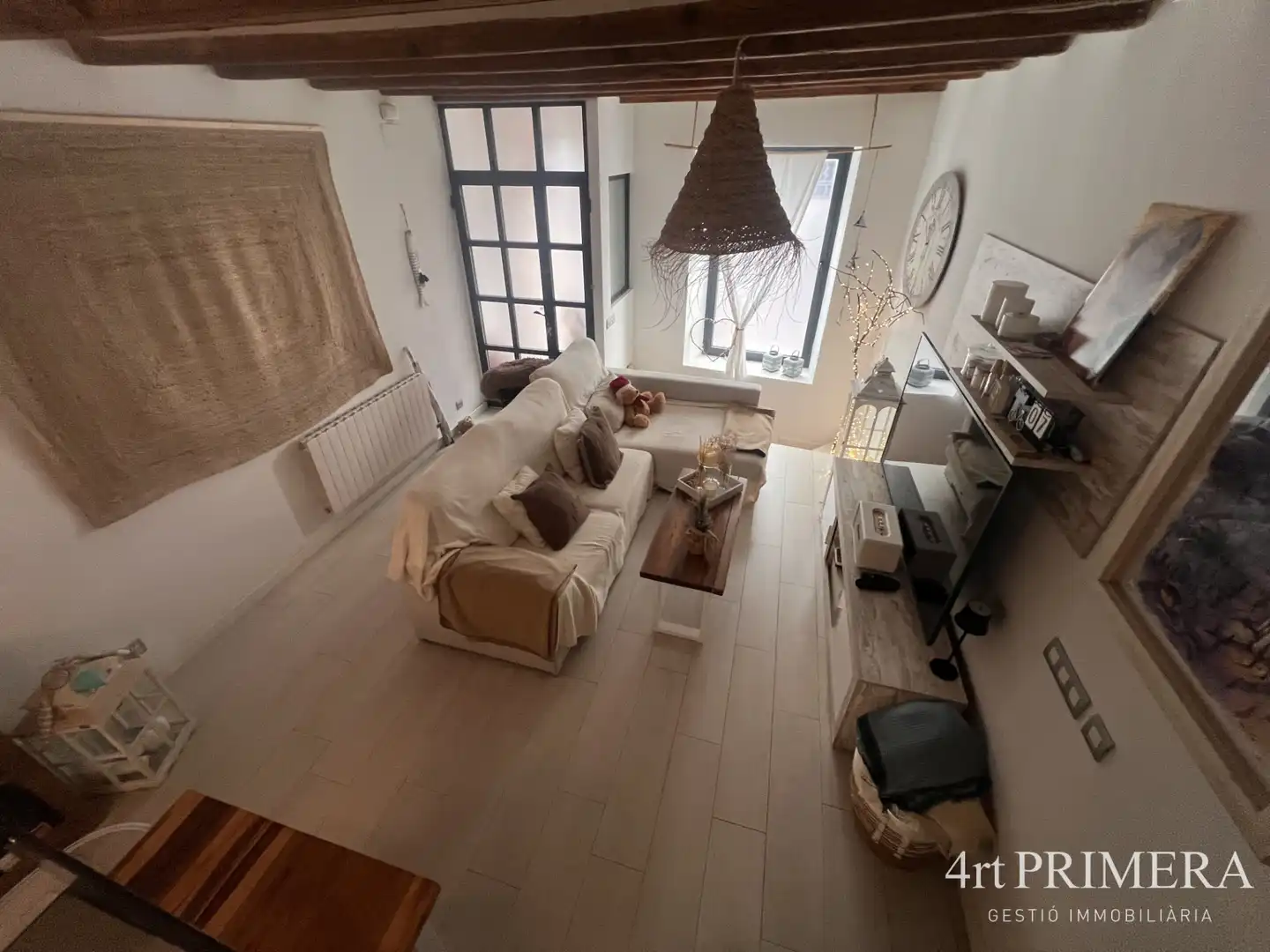 Wohnzimmer von Haus oder Chalet zum Verkauf in Vilassar de Dalt mit Klimaanlage, Heizung und Parkett