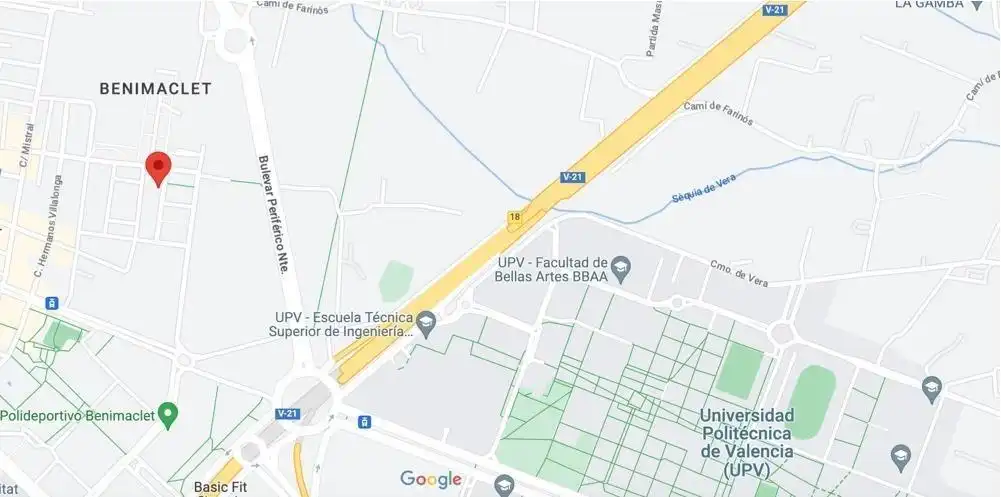 Vista exterior de Pis per a compartir en Valencia amb Moblat i Balcó