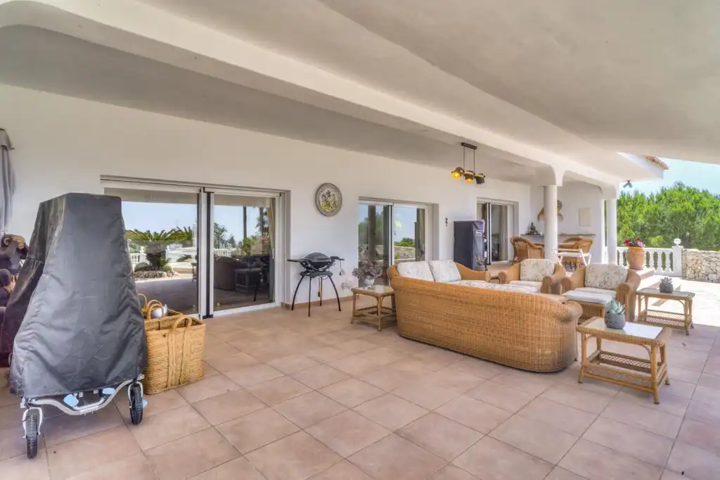 Sala d'estar de Casa o xalet en venda en Mijas amb Aire condicionat, Calefacció i Jardí privat