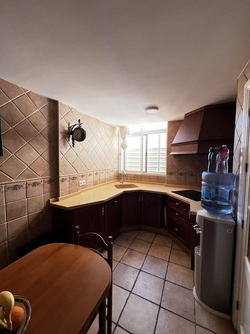 Kitchen of Flat for rent in Mijas  with Air Conditioner, Terrace and Furnished