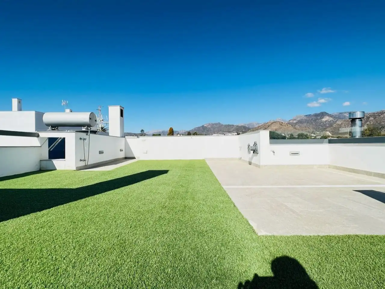 Terraza de Casa o chalet en venta en Nerja con Aire acondicionado, Jardín privado y Trastero