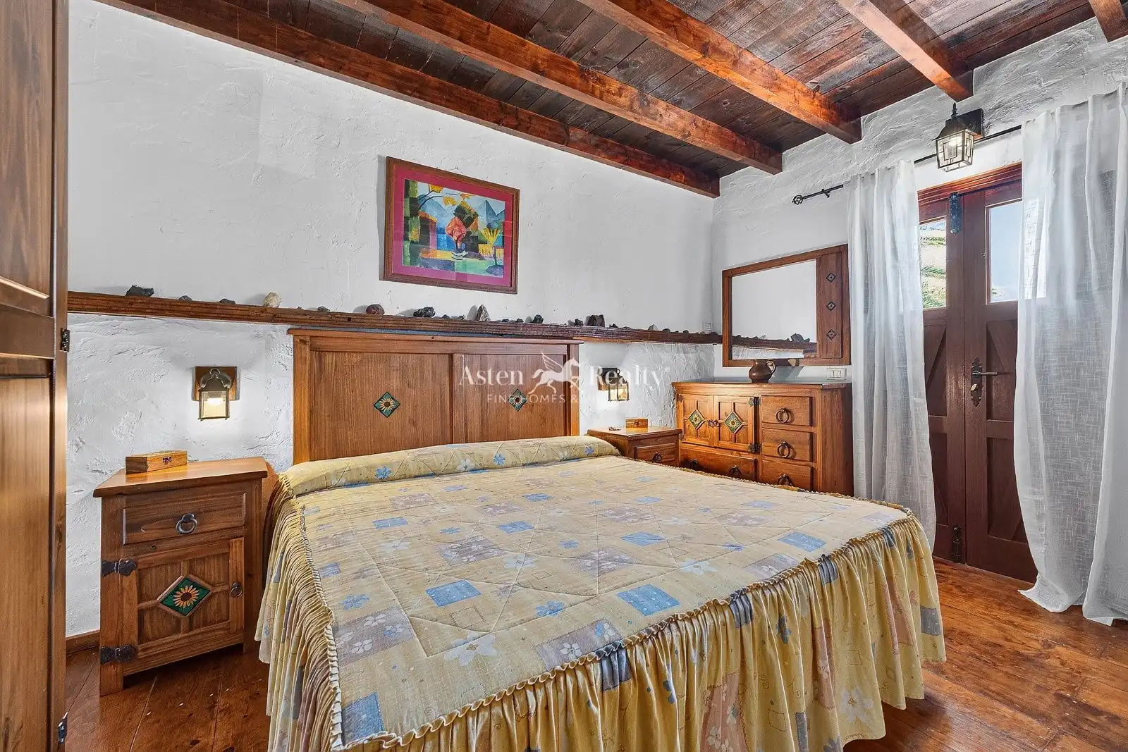 Bedroom of Houses for sale in Guía de Isora  with Air Conditioner, Private garden and Terrace