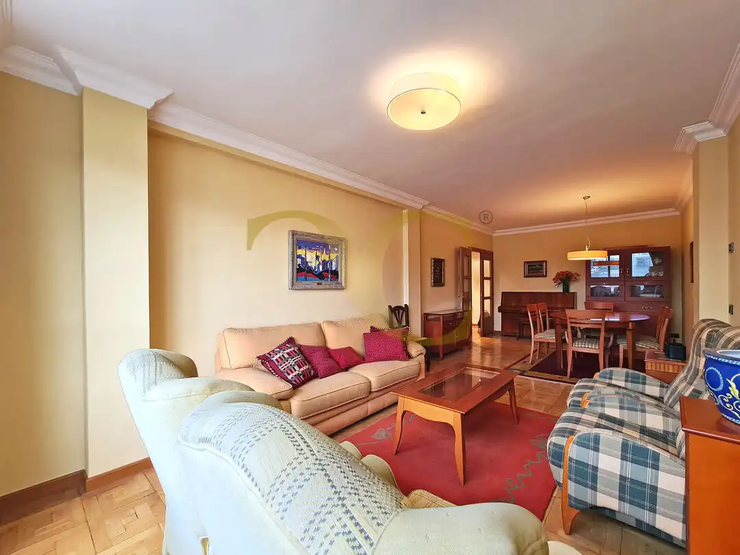 Living room of Flat for sale in Oviedo   with Heating