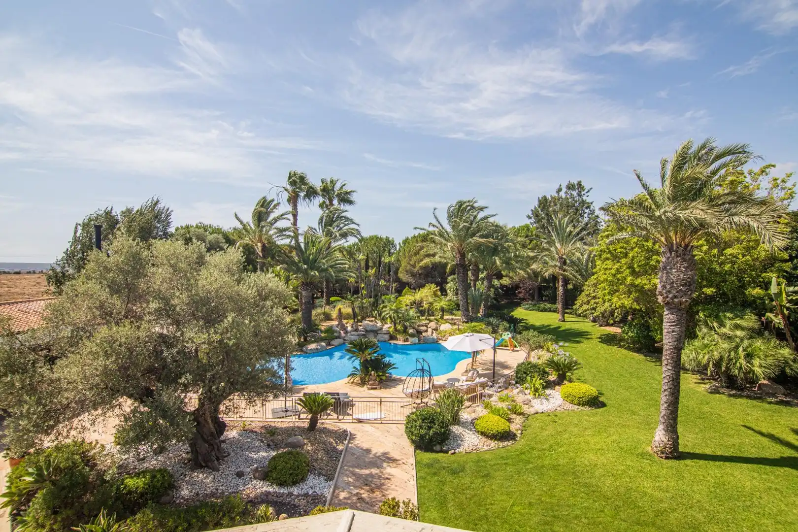 Jardín de Casa o chalet en venta en Elche / Elx con Aire acondicionado, Calefacción y Jardín privado
