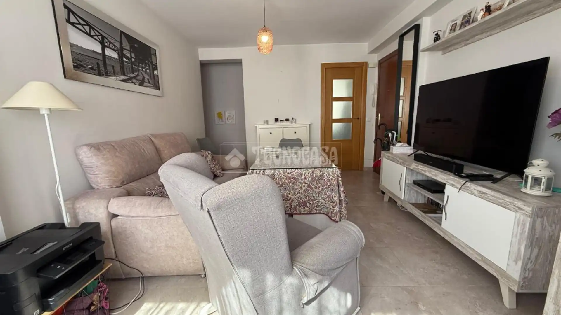 Living room of Flat for sale in  Huelva Capital  with Air Conditioner