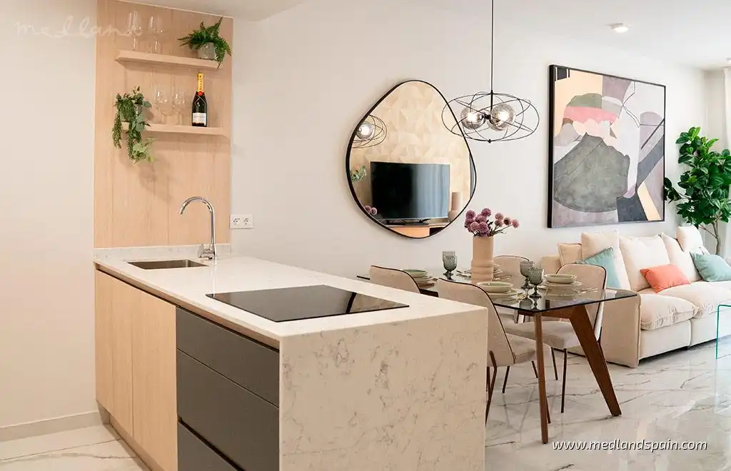 Cuina de Apartament en venda en Rojales amb Aire condicionat, Calefacció i Terrassa