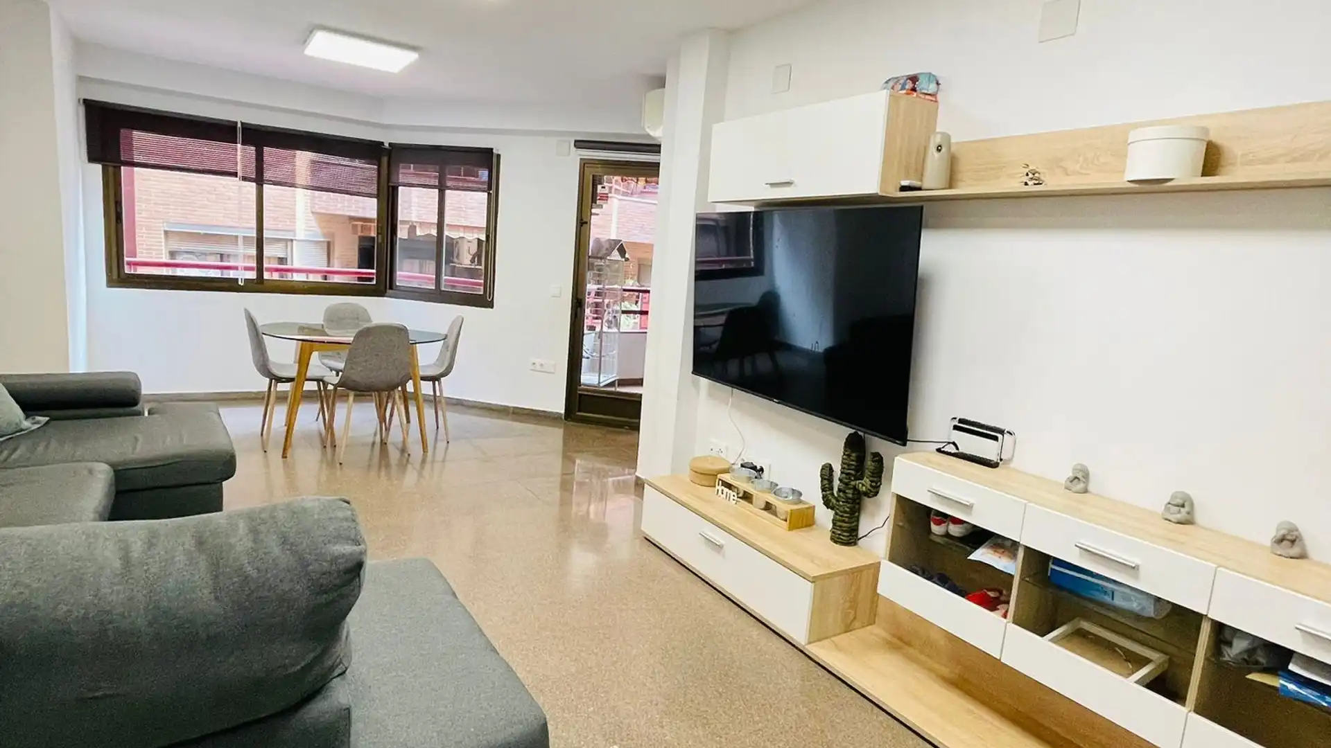 Sala de estar de Piso en venta en Burjassot con Aire acondicionado y Calefacción