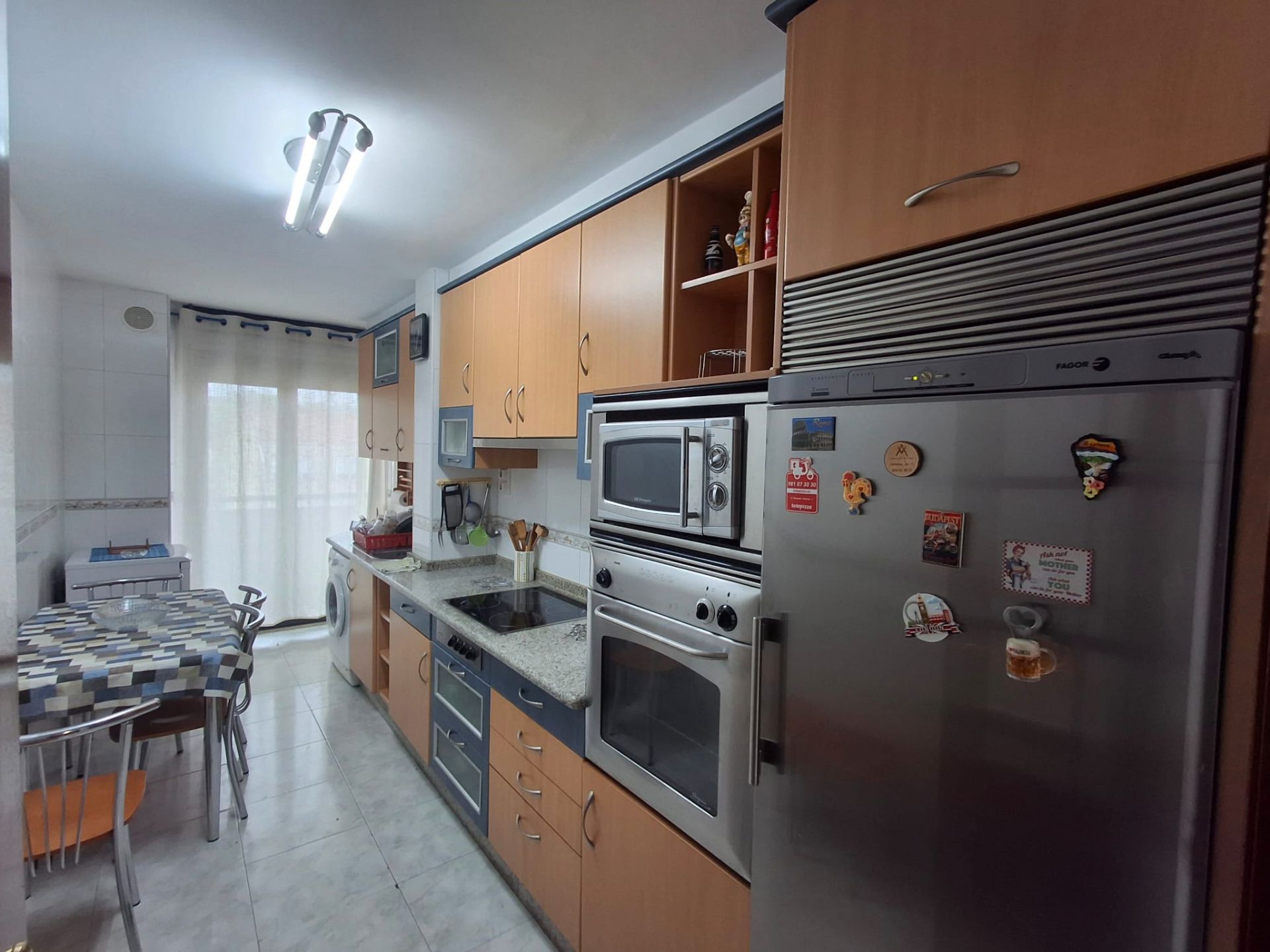 Kitchen of Flat to rent in Boiro  with Heating, Parquet flooring and Furnished