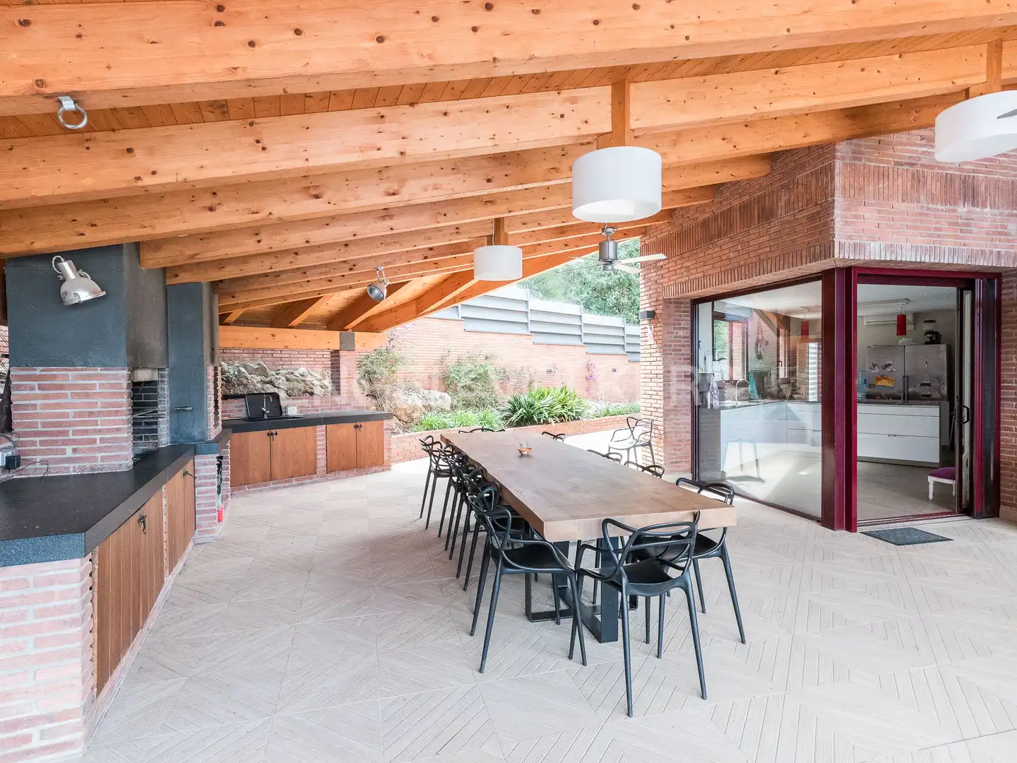 Terrace of Houses for rent in Castelldefels  with Air Conditioner, Heating and Private garden