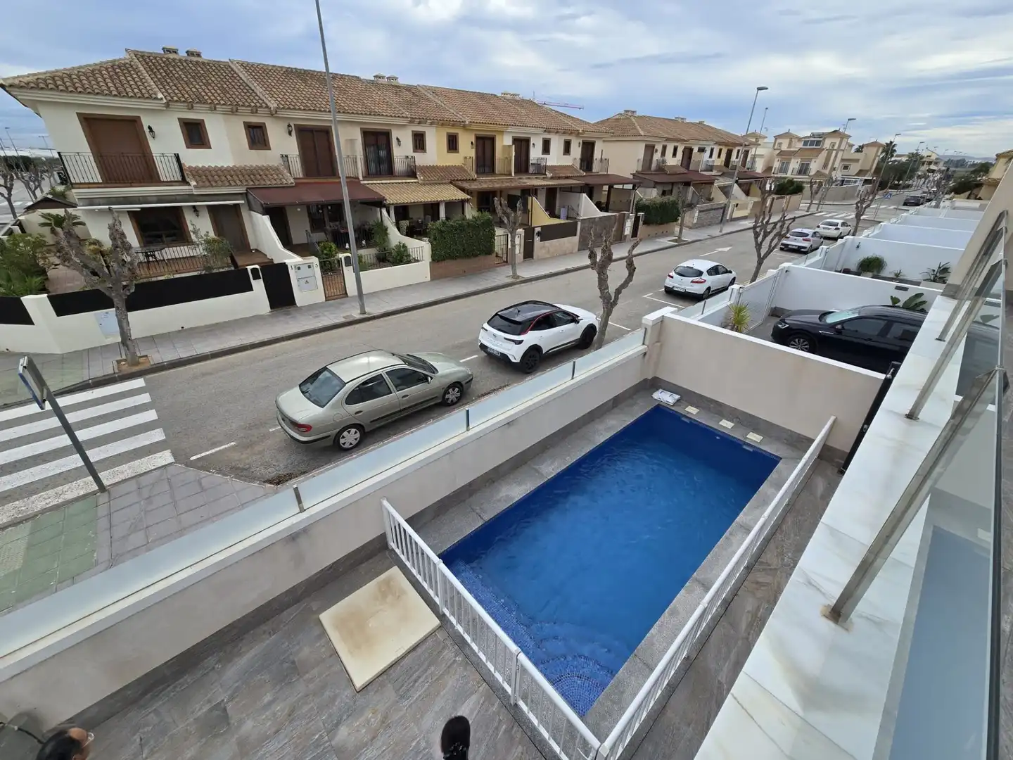 Swimming pool of Houses for sale in Pilar de la Horadada  with Air Conditioner, Private garden and Terrace