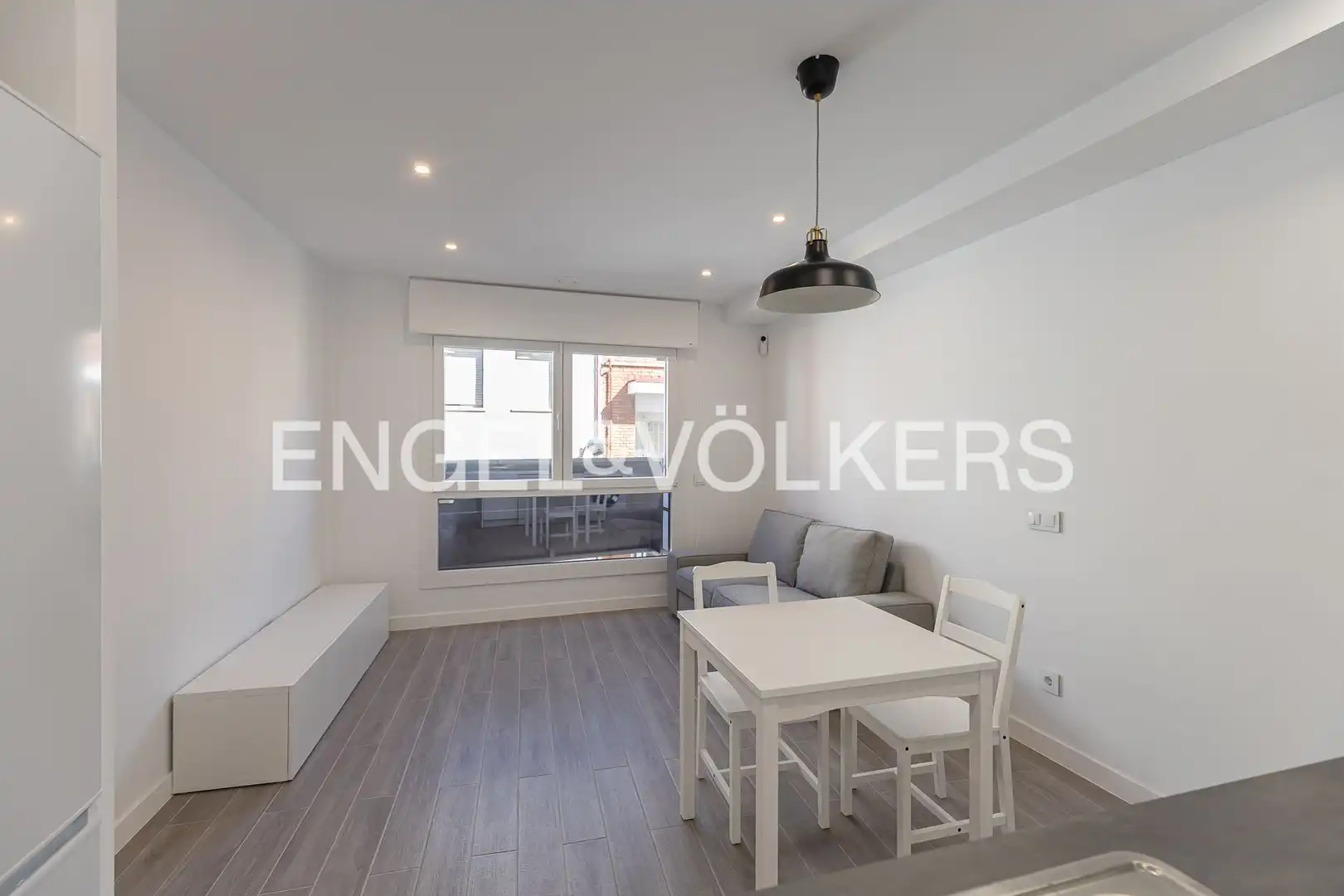 Wohnzimmer von Wohnung zur Miete in Madrid mit Klimaanlage, Heizung und Schwimmbad