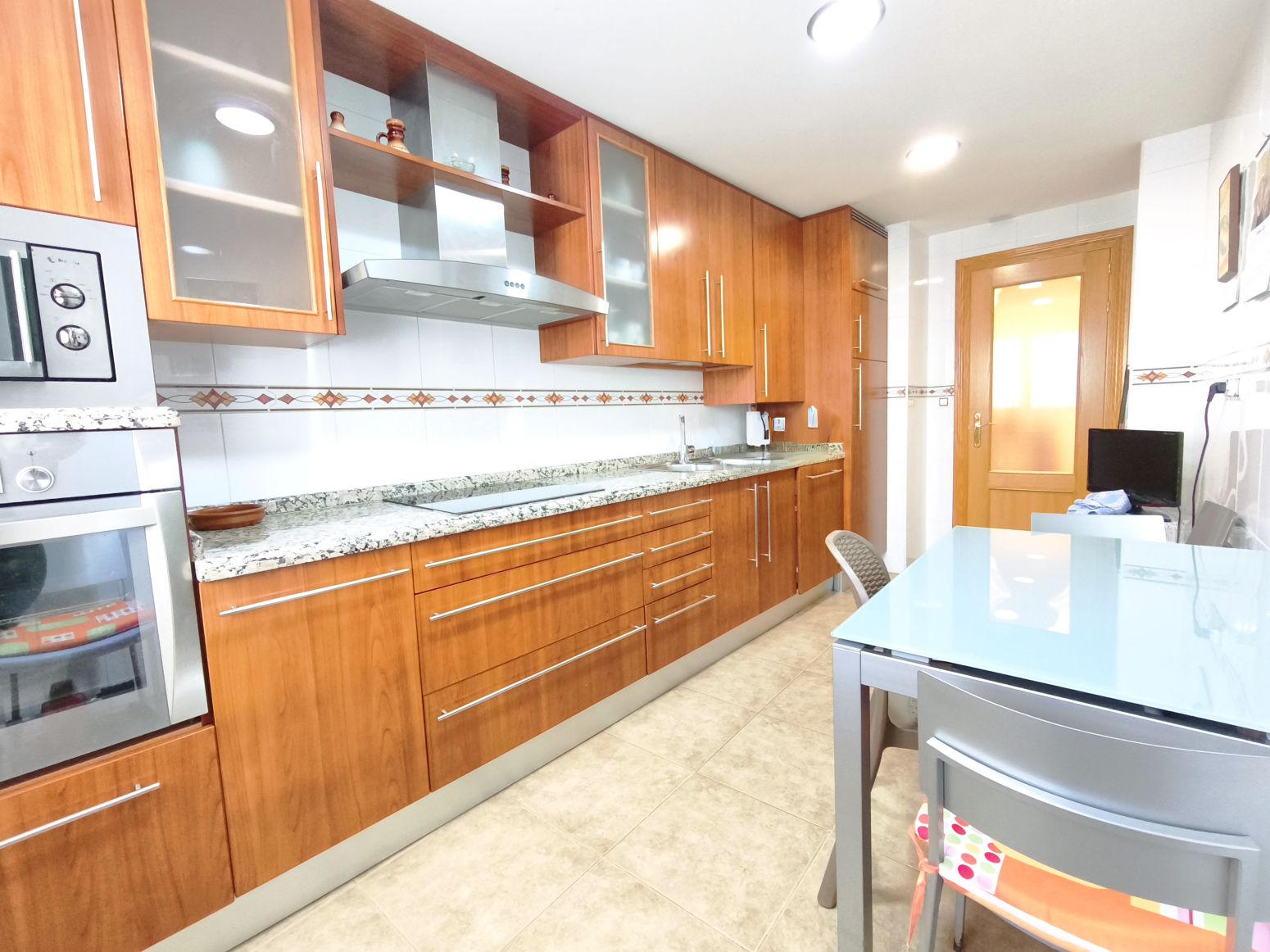 Kitchen of Flat for sale in Alberite  with Heating, Parquet flooring and Terrace