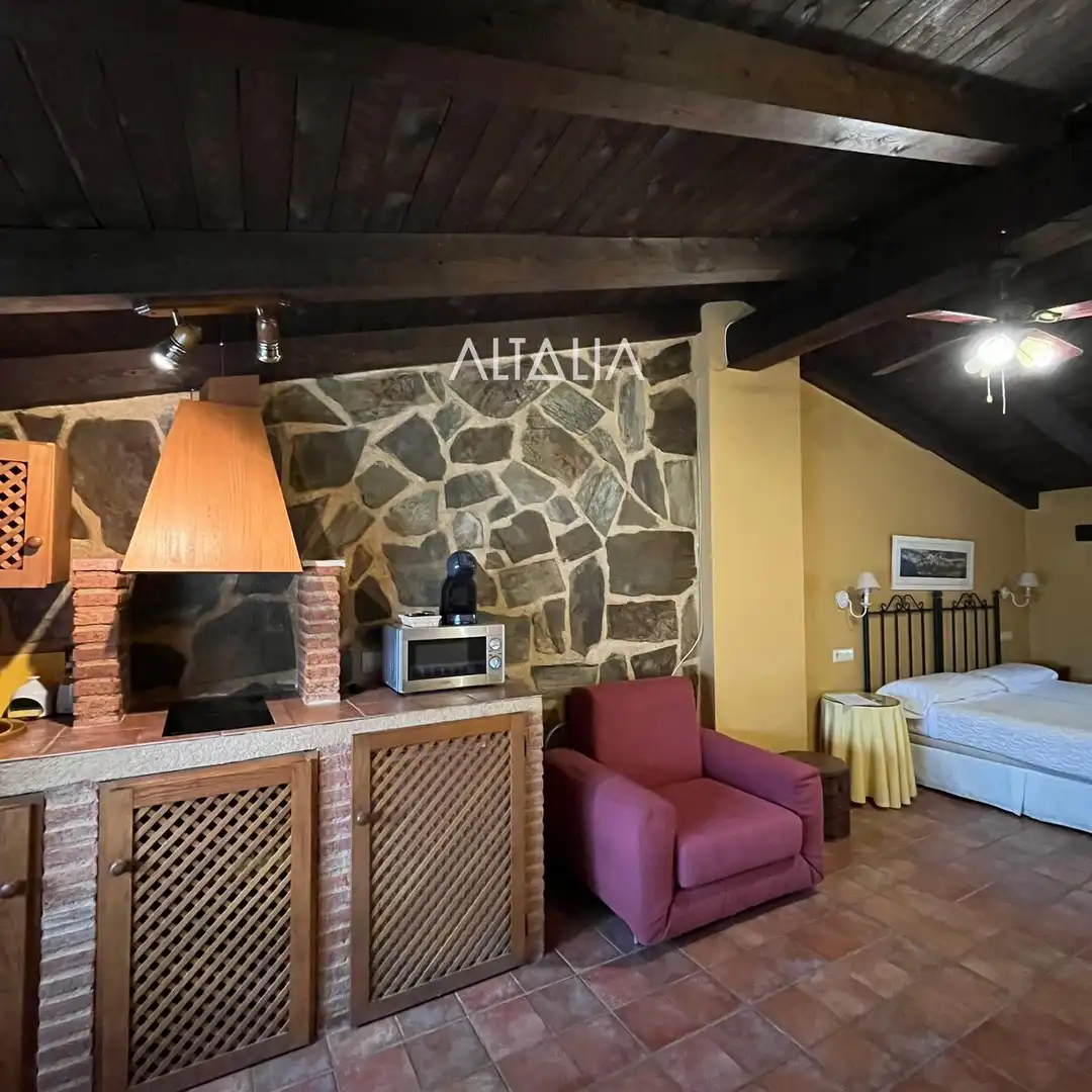 Sala de estar de Casa o chalet en venta en Villar de Olalla con Terraza y Amueblado
