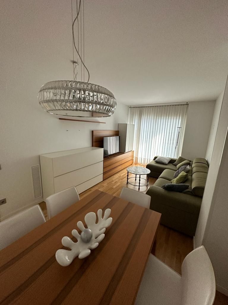 Living room of Flat to rent in Cornellà de Llobregat  with Air Conditioner, Heating and Parquet flooring