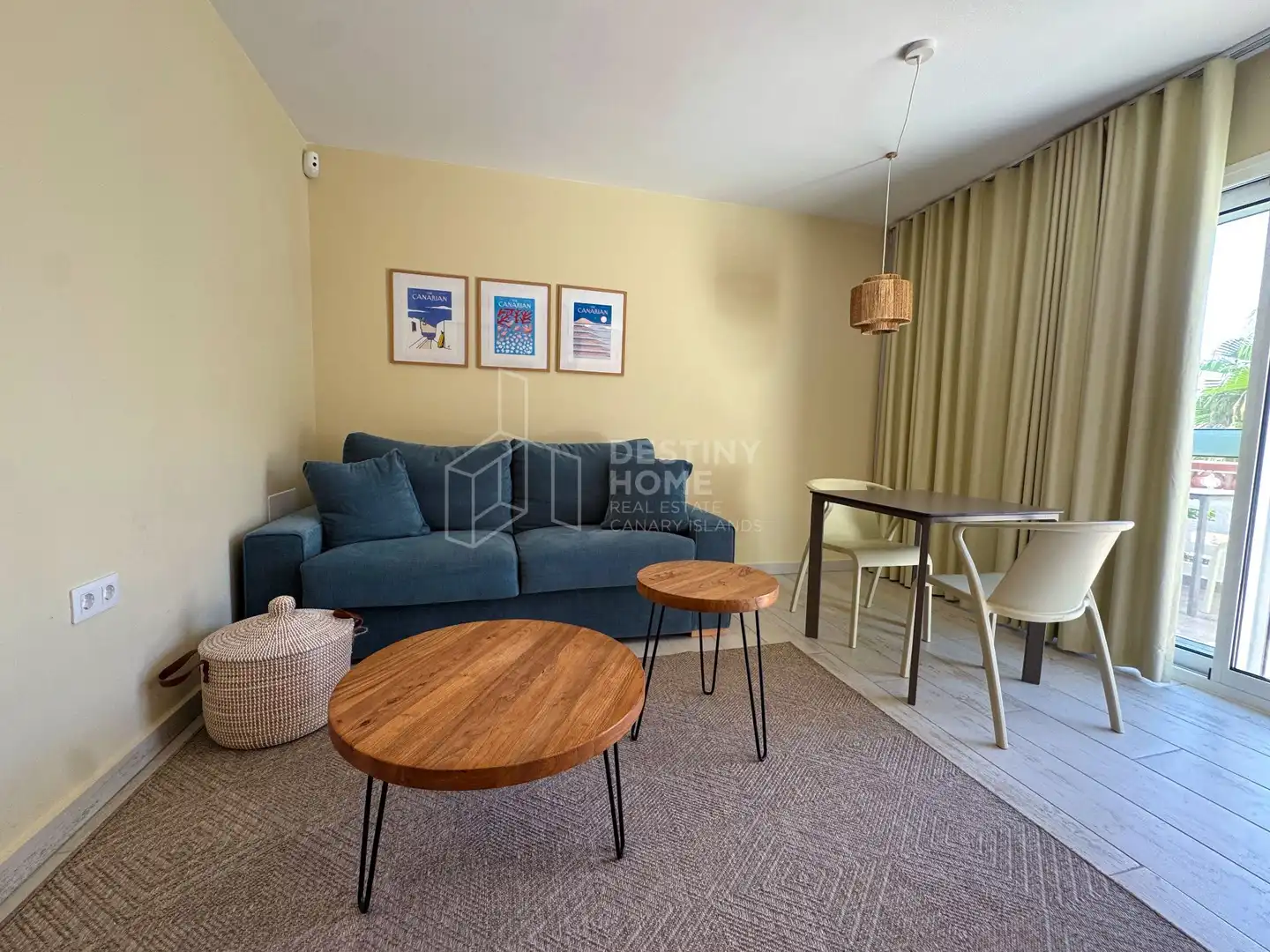 Sala de estar de Apartamento de alquiler en La Oliva con Terraza