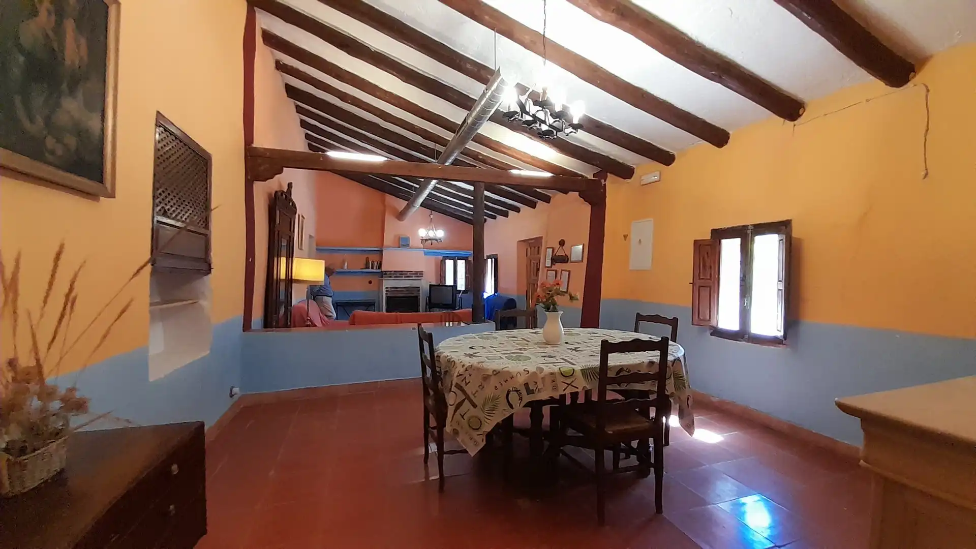 Dining room of Country homes for sale in Lorca  with Private garden, Swimming Pool and Furnished