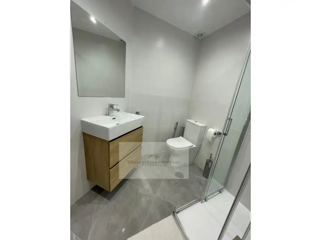 Baño de Piso de alquiler en Mijas con Terraza y Amueblado