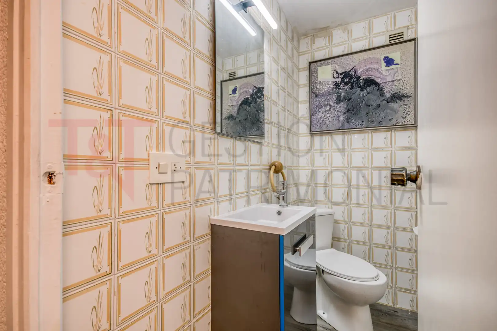 Badezimmer von Wohnung zum Verkauf in Manresa mit Heizung, Abstellraum und Balkon