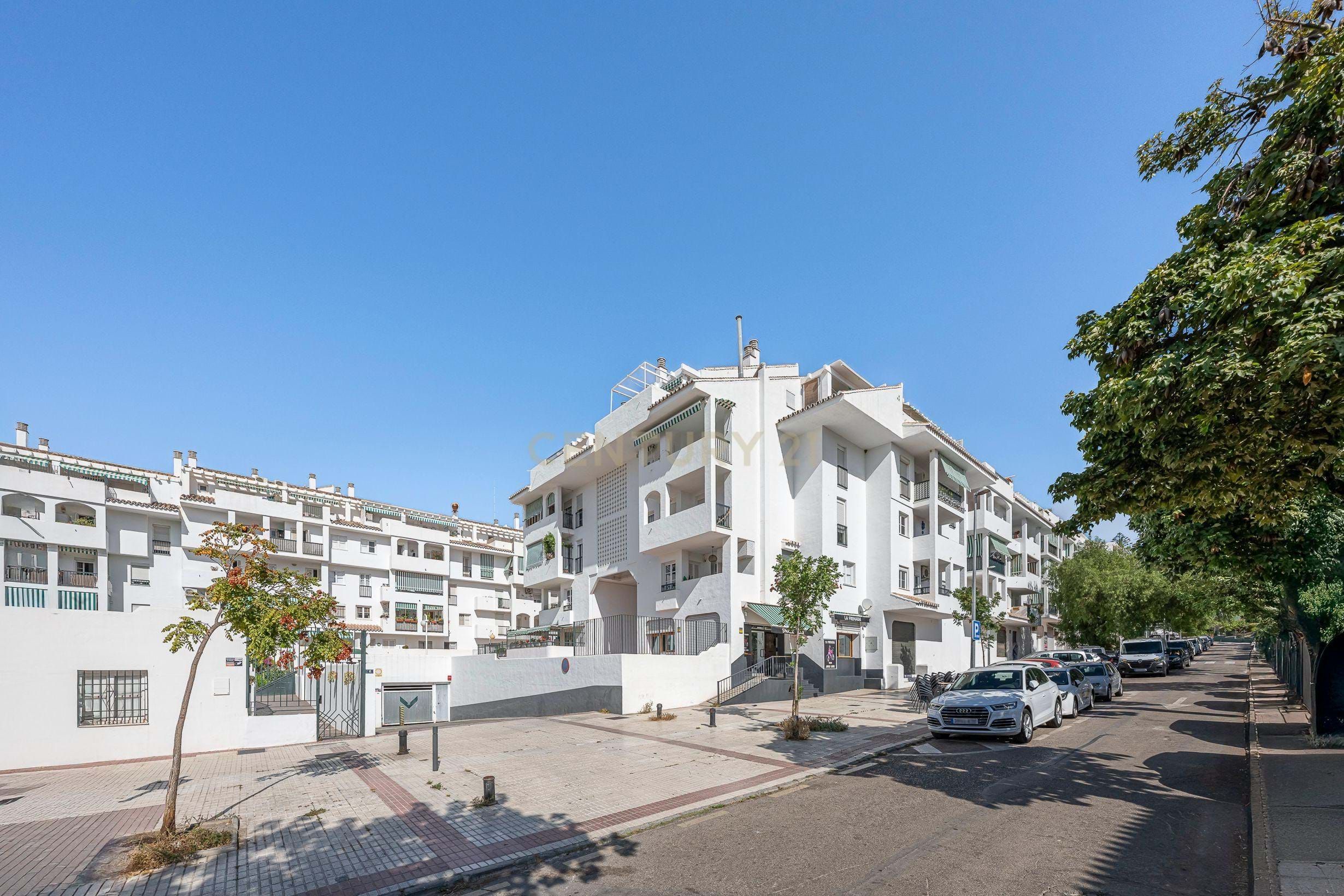 Vista exterior de Pis en venda en Marbella amb Terrassa