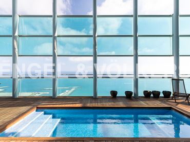 Àtic amb piscina de lloguer a Sant Martí