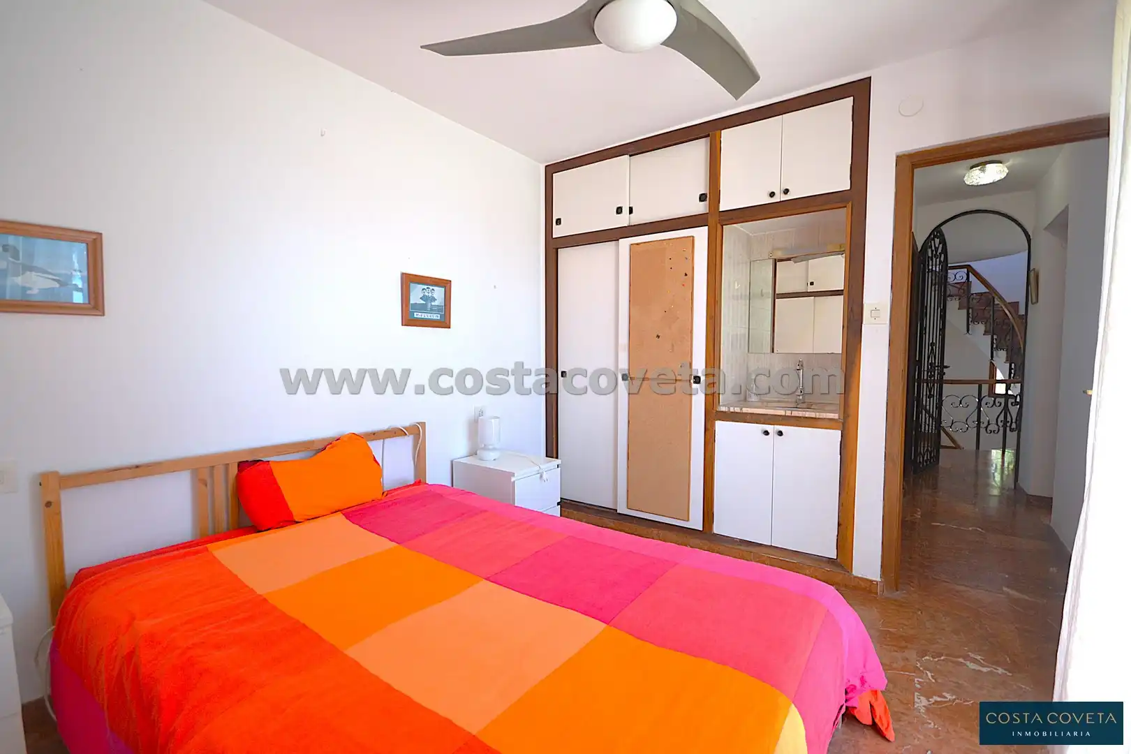 Bedroom of Houses for sale in El Campello  with Air Conditioner, Private garden and Terrace
