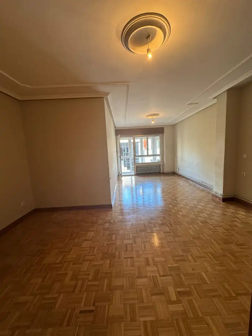 Living room of Flat for rent in Gijón   with Heating and Parquet flooring