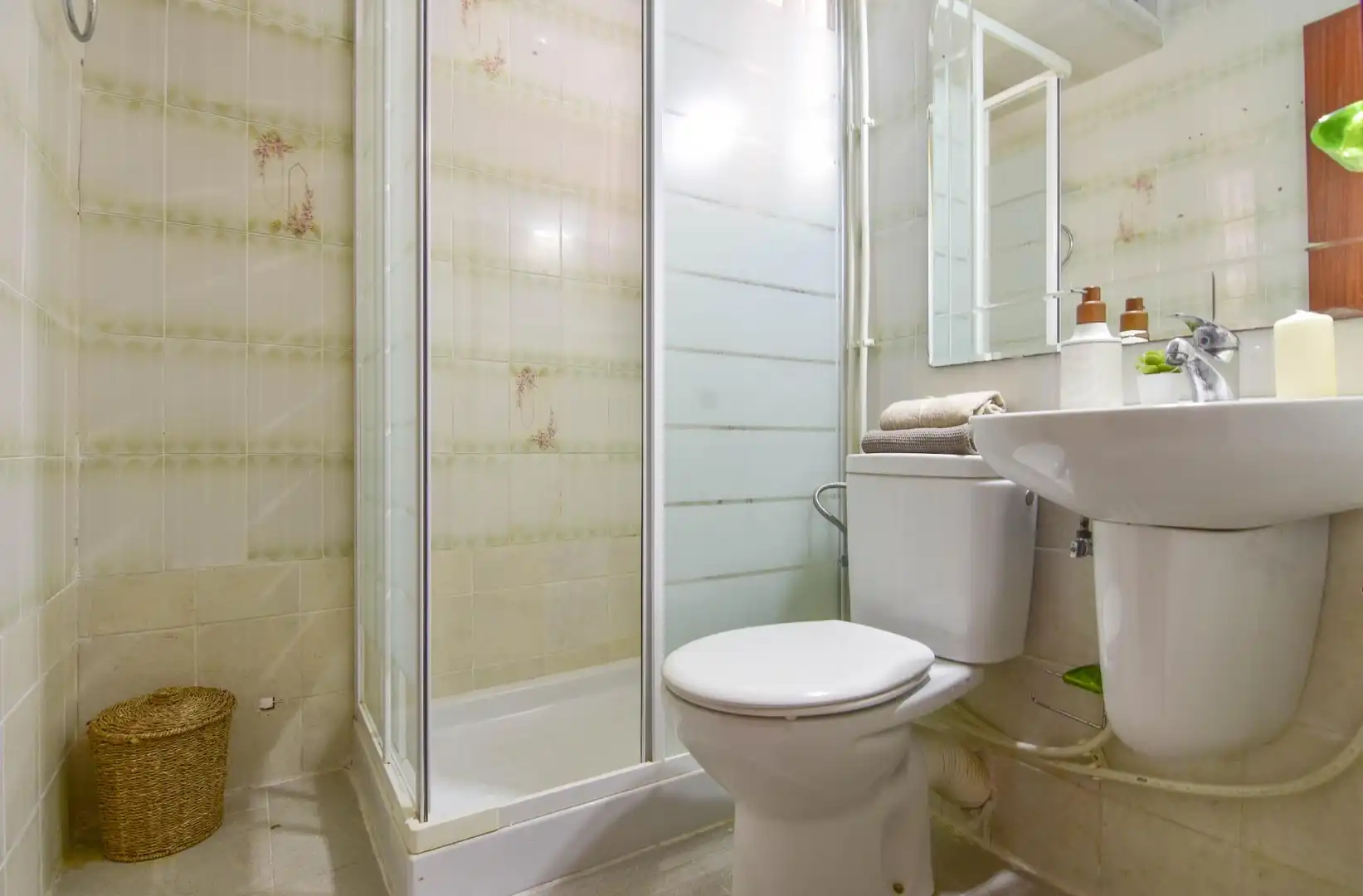 Badezimmer von Wohnung zum Verkauf in Puçol mit Klimaanlage, Terrasse und Balkon