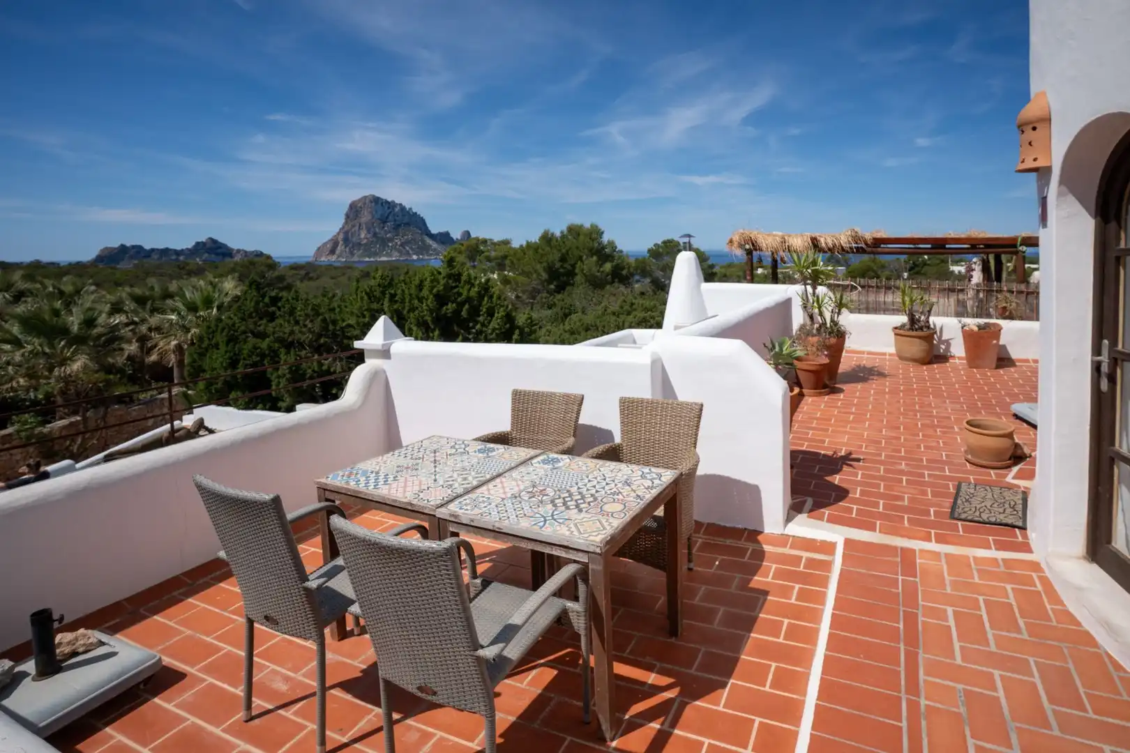 Terrasse von Haus oder Chalet zum Verkauf in Sant Josep de sa Talaia mit Klimaanlage, Heizung und Terrasse